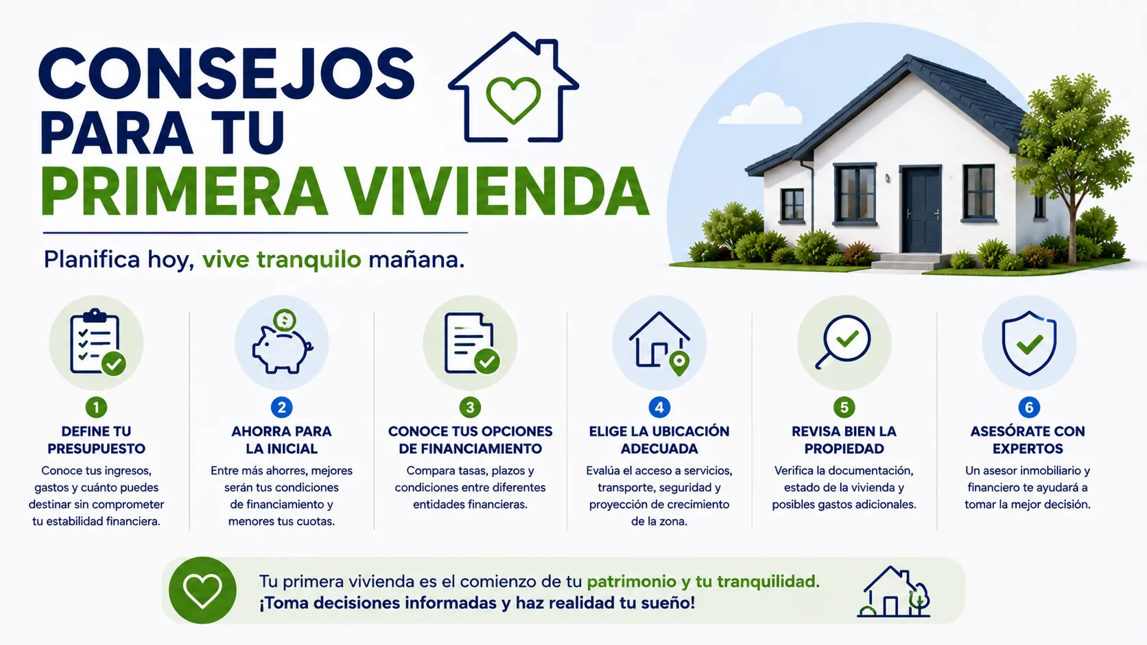 Consejos para tu Primera Vivienda